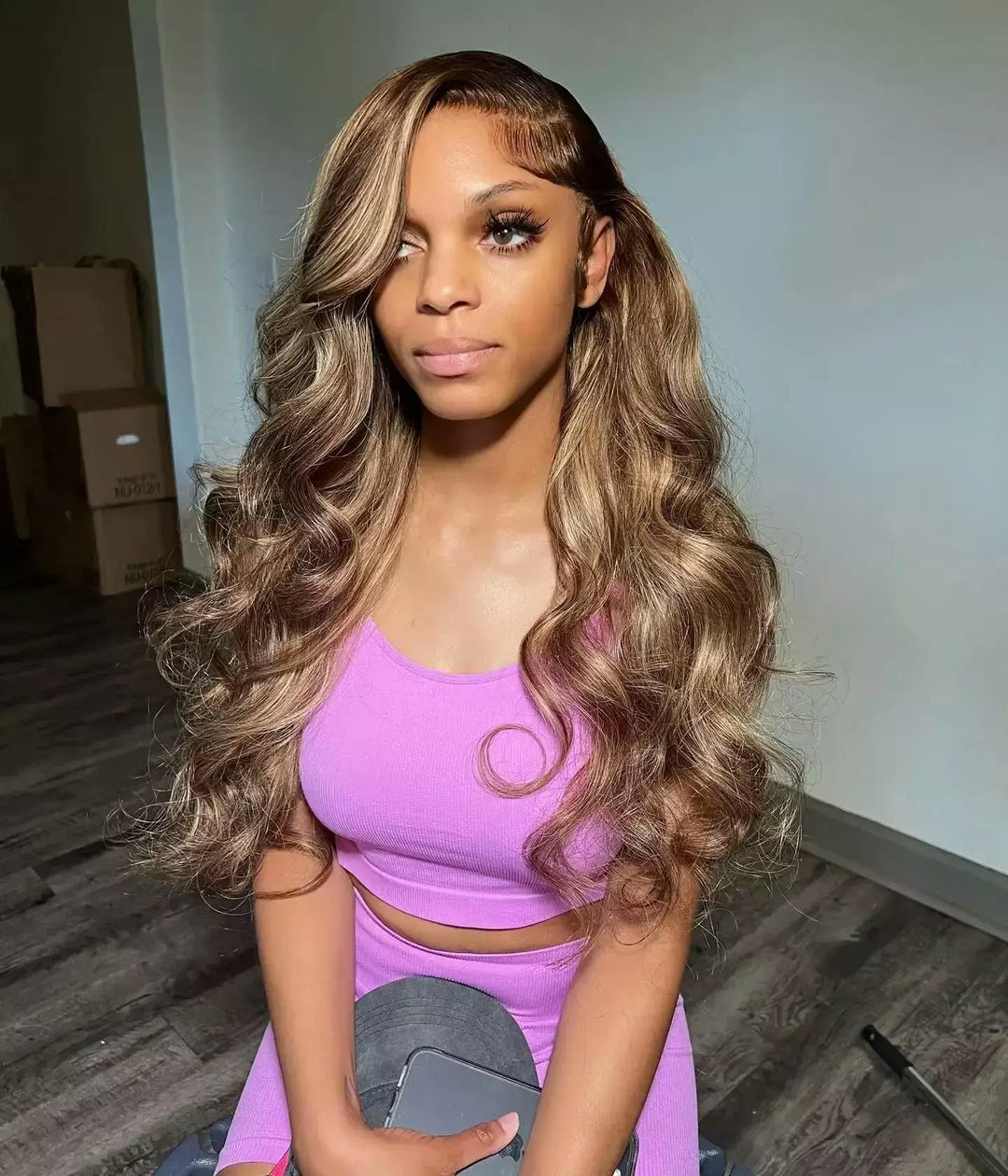Highlight Color Wig