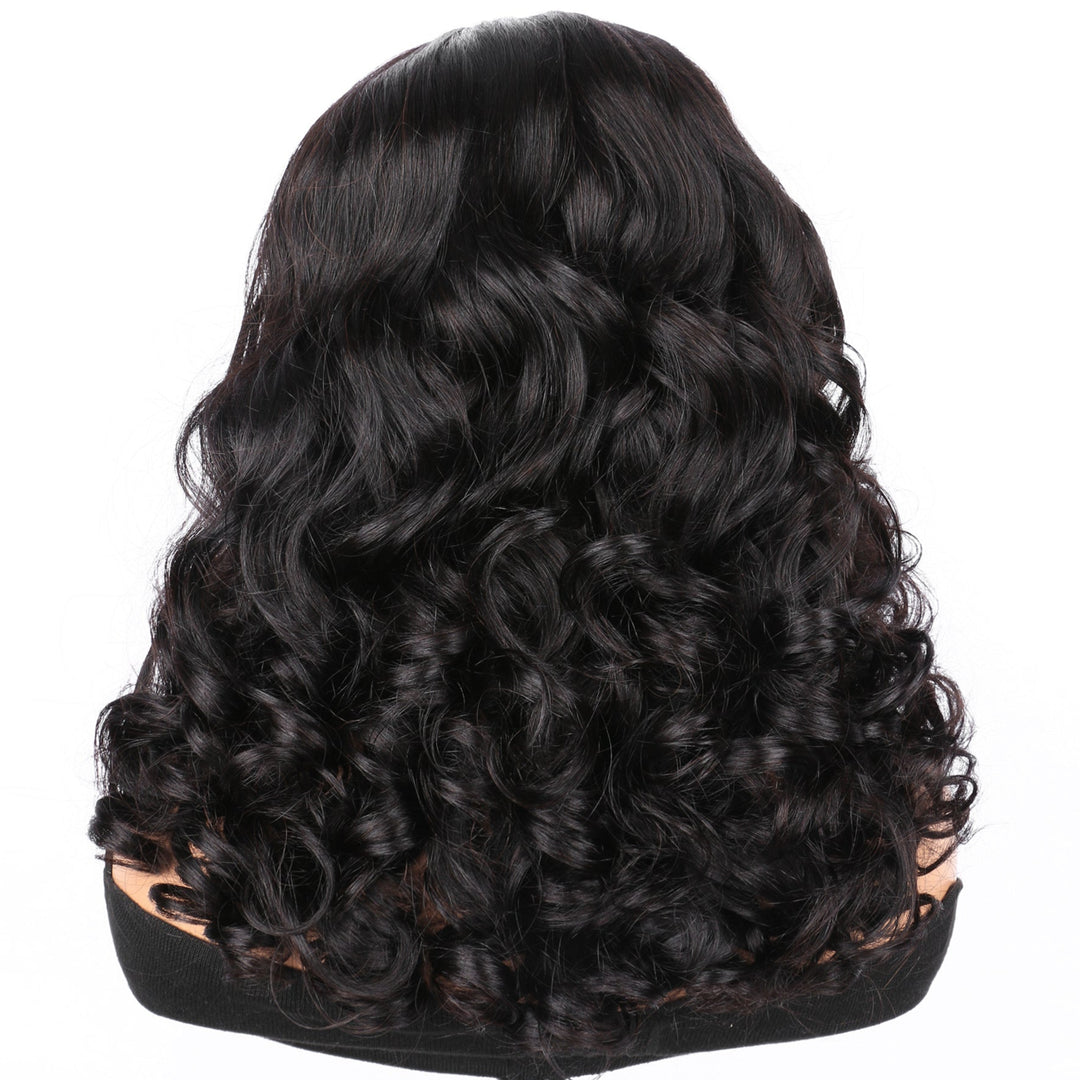 5x5 Bouncy Curly HD Lace Frontal Wigs Human Hair Natural Color High Quality 100% Human Hair COD Available