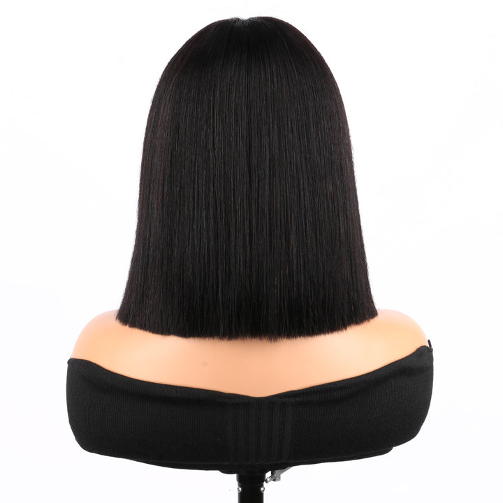 2x6 Silk Straight Bob Lace Frontal Wigs Human Hair Natural Color High Quality 100% Human Hair COD Available
