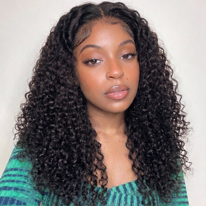 5x5 Burmese Curly HD Lace Frontal Wigs Human Hair Natural Color High Quality 100% Human Hair COD Available