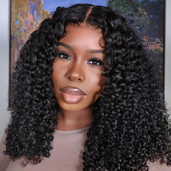 5x5 Burmese Curly HD Lace Frontal Wigs Human Hair Natural Color High Quality 100% Human Hair COD Available