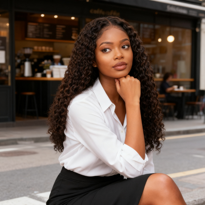 5x5 Burmese Curly HD Lace Frontal Wigs Human Hair Honey Brown Color  High Quality 100% Human Hair COD Available