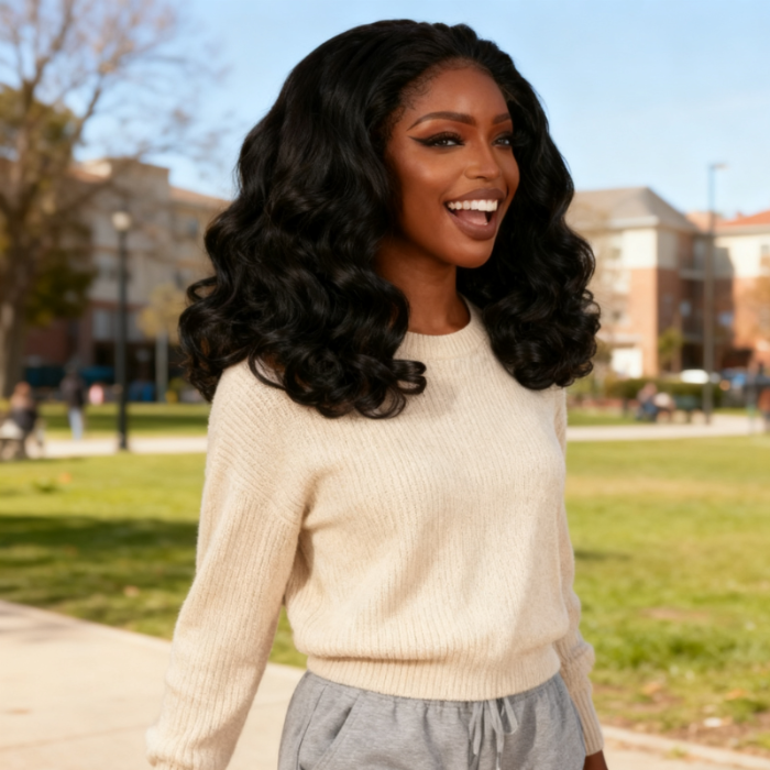 5x5 Bouncy Curly HD Lace Frontal Wigs Human Hair Natural Color High Quality 100% Human Hair COD Available