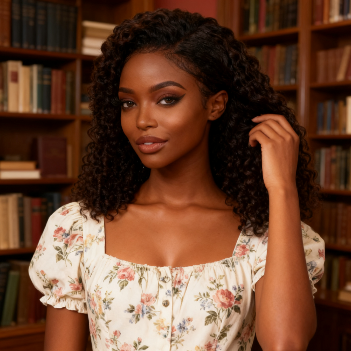 5x5 Burmese Curly HD Lace Frontal Wigs Human Hair Honey Brown Color  High Quality 100% Human Hair COD Available