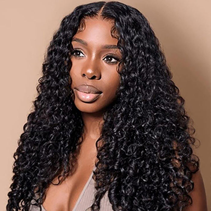 5x5 Burmese Curly HD Lace Frontal Wigs Human Hair Natural Color High Quality 100% Human Hair COD Available