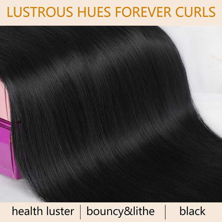 5X5 SDD 100% Human Hair Lace Front Wig Straight Human Hair Wig Natural Color Pay On Delivery
