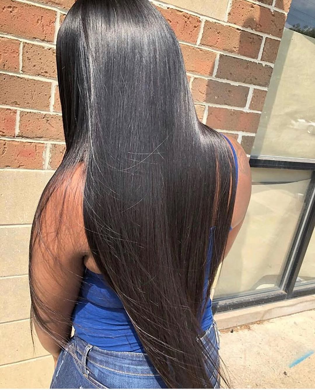 5X5 SDD 100% Human Hair Lace Front Wig Straight Human Hair Wig Natural Color Pay On Delivery